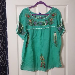 Embroidered Top